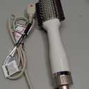 Shark HT202 SmoothStyle Heated Comb + Blow Dryer Brush, Dual Mode, for All Hair Types, Silk