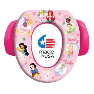 Disney Princess "Loving Life" Soft Potty Seat and Potty Training Seat  Soft Cushion, Baby Potty Training, Safe, Easy to Clean