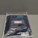 HPD Half Price Drapes Heritage Plush Velvet Curtains 96 Inches Long Room Darkening Curtains for Bedroom & Living Room 50W x 96L, (1 Panel), Avalon Blue