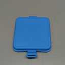 Golden Toastie Maker Microwavable for Sandwiches Grilled Cheese (Blue)