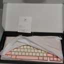 AULA F75 Wireless Keyboard, 75% Gaming Keyboard Hot Swappable with Creamy Sound, Bluetooth/2.4GHz/USB-C, Custom RGB Mechanical Keyboard for PC Gamer - Pink