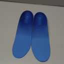 Plantar Fasciitis Feet Insoles Arch Supports Orthotics Inserts Relieve Flat Feet, High Arch (Mens 11-11 1/2 | Womens 13-13 1/2) (New Blue)