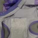 Lukovee Recovery Suit for Dogs, Zipper On Recovery Suit for Female Male Dog, Onesie Abdominal Wounds Cone E-Collar Alternative Prevent Licking Spay Recovery Suit (Small, Purple Tie-dye)