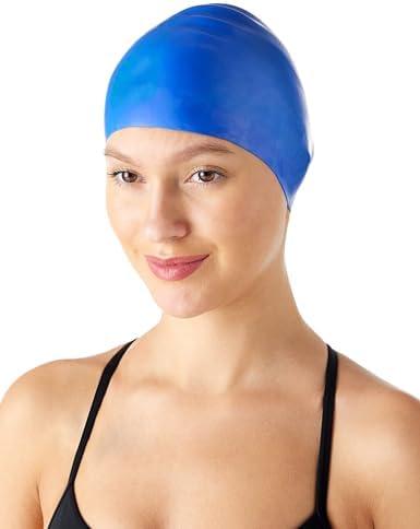 Amazon Basics Silicone Swim Cap