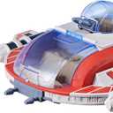 Star Wars: Young Jedi Adventures The Crimson Firehawk, 17-Inch Ship with 2 Action Figures, Toys, Preschool Toys for 3 Year Old Boys & Girls