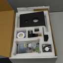 Shower Faucet Set Rain Shower System Matte Black with High Pressure 8-Inch Shower Head Handheld Square Shower Head Bathroom Luxury Rain Shower Faucet Shower Complete Combo Kit Wall Mounted