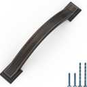 AOOTOCH 10 Pack 3.75 inch Cabinet Pulls Oil Rubbed Bronze Cabinet Handles Drawer Pulls for Kitchen Cabinet Cupboard