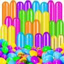 MGparty 150 Pcs Easter Eggs Empty, 2.36" Plastic Easter Eggs Bulk Fillable with 12 Golden Eggs, Bright Plastic Eggs for Easter Egg Hunt, Basket Stuffers, Party Favors, Easter Egg Hunt Supplies