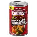 Campbell’s Chunky Soup, Sirloin Burger With Country Vegetables Beef Soup, 18.8 oz Can (EXP 08/14/27)