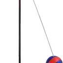 Portable Tetherball Set, Portable Water-Base Tetherball Set with Tetherball, Pole, Rope and Base for Outdoor, Backyard