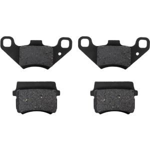 KAMIER Brake Pads for 98cc 100cc 2.8hp Coleman CK100 SK100 CK100-S RTK100 196cc 200cc 212cc 6.5hp KT196 CK196 GK200 BK200 RTK200 Go Kart 150cc Hammerhead Mudhead TrailMaster Go Kart Cart Parts2 Pcs