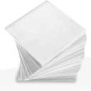 BrightBay Parchment Paper White 4x4 Inches, Precut Non-stick Single Serving Size for Baking, Cooking, Air Frying, and More - 1000 count (No Box)