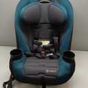 Safety 1st Ellaris 3-in-1 Convertible Car Seat, Slim Fit Design, Rear & Forward-Facing, 5-Position Headrest, 3-Across Fit, Travel-Friendly with Machine-Washable Seat Pad, Peacock Blue, Manufactured Date: 04-29-2026