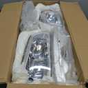 AS Headlight Assembly for 2003 2004 2005 2006 Chevy Silverado/ 03 04 05 06 Avalanche 1500 2500 3500 Headlights Driver and Passenger Side Headlamp Replacement Pair - Not Fits Body Cladding Models