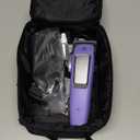 Andis Easy Clip Adjustable Blade Cordless II Dog Clipper, 10 Piece Kit, Lithium-Ion Battery, Purple, 560017