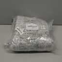 2x5 Rug Runner Washable for Entryway, Soft Bathroom Rugs with Non-Slip Backing, Abstract Low Pile Hallway Runner, Vintage Small Kitchen Carpet for Stair, Laundry Room(2'x5', Grey/Ivory)