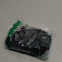 Hiball Lymphedema Medical Compression Arm Sleeve for Men Women, 20-30 mmHg Graduated Compression Full Arm Support with Silicone Band, Long Circulation Pressure Arm Brace for Arthritis, Bursitis, Edema (Large, Black)