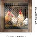 23 W x 26 H inches Dishwasher Cover Decorative Magnet Rooster Kitchen Dishwasher Covers for The Front Dishwasher Door Magnet, Large