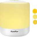 Nursery Night Light for Kids - Rechargeable Bedside Lamp with 3 Dimmable Modes, Eye-Caring LED Light, Touch Control & Sleep Aid Function | BPA-Free Portable Desk Lamp for Nursery, Bedroom, Toddlers