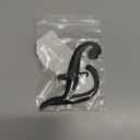 From Source To Site Black Letter Charms for Bogg BagAlphabet Lettering Accessories Charms Compatible with Bogg Bag, Insert Decorative Letter for Handbag Beach Tote Bag