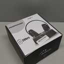 WallarGe Wireless Headphones for TV Watching, Easy Setup and Comfortable Bluetooth Headphones with RF Transmitter Charging Dock, 100 Ft Wireless Range, Rechargeable 25 Hours Play and No Audio Delay (Black)