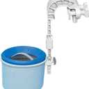 Intex 28000E Deluxe Wall-Mounted Swimming Pool Surface Automatic Skimmer with Removeable Skimmer Basket for 800+ GPH Pumps