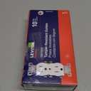 Leviton 15 Amp 125 Volt Tamper Resistant Duplex Receptacle, 10 Pack, T5320-WMP, White