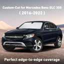 EcoNour Windshield Sunshade Compatible for Mercedes Benz GLC300 2016-2020 2021 2022, Sun Visor for Front Windshield & Window Sun Shade Cover, UV Heat Blocker & Protector, Car Accessories