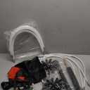 LemonRoad 27 Pcs 30 Feet Chimney Sweep Kit Dryer Vent Cleaner Kit Chimney Brush, Cleaning Tool for Flue/Fireplace/Sewage Pipe/Hood with 15 Flexible Rods