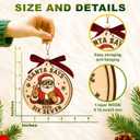 3 x 67 Christmas Ornament - 67 Ornaments for Christmas Tree, Santa Says Six Seven 2025 - Funny 6 7 White Elephant Gifts, Fun for Teen, Kid - Viral Decoration - Meme Acrylic Xmas Gifts