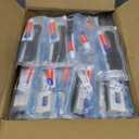 100 Sets Personal Hygiene Kit Basic Toiletry Kits Homeless Supplies Bulk for Women,Men,Travel,Charity,Business Include 100 Toothbrush,100 Toothpaste,100 Comb,100 Bath Soap,500 Floss Pick