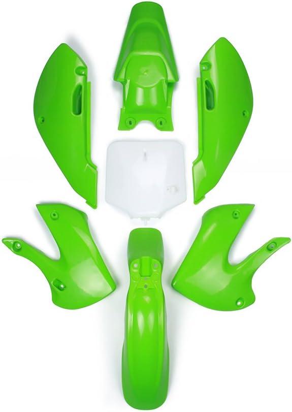 ABS Plastic Fender Fairing Body Work Kit Set For KLX110 2002-2013 KX-65 2000-2013 DRZ-110 2003-2005 Dirt Pit Bike
