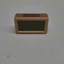 everwood Wooden Digital Battery Operated Alarm Clocks for Bedrooms, Beside, Table, Desk