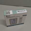 Indoor Outdoor Thermometer Wireless Weather Station, Temperature Humidity Monitor Battery Powered Inside Outside Thermometers with 330ft Range Remote Sensor and Backlight DisplayWH01 (White)