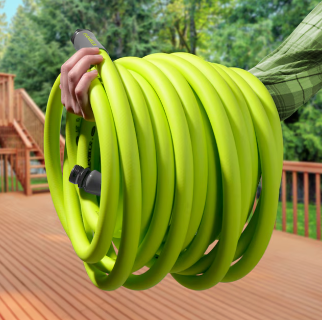 Flexzilla 5/8-in x 25-ft Premium -Duty Kink Free Hybrid polymer Green Hose