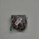 MakeMeChic Women's Plus Size Mesh Lace Leopard Print Cami V Neck Ruffle Hem Shirred Y2k Tops (XX-Large Plus, Multicolor)