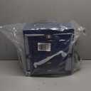 AKOZLIN Large Jewelry Box Organizer Functional Lockable with Big Mirror, Leather Jewelry Storage Case for Women Girls Ring Necklace Earring Bracelet Holder Organizer Blue