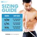 Everyday Medical Umbilical Hernia Belt for Men - Abdominal Binder Post Surgery, Hernia Support for Women with Compression Pad, Abdominal Compression Garment for Incisional, Epigastric, & Ventral - S/M