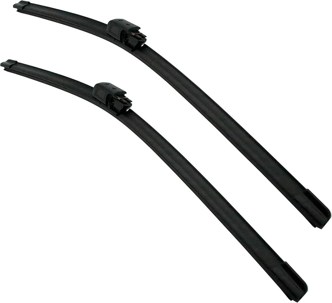 Replacement for Mercedes-Benz CLK320 2003-2005,CLK350 2006-2009,CLK500 2003-2006 Silent Wipers -FAPIUO Front Windshield Wipers 22"+22" Blade Set (2 Pack