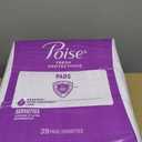 Poise Incontinence & Postpartum Pads for Bladder Leaks, 7 Drop Ultra Absorbency, Long Length, 78 Count