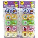 50 Count Round Stamps