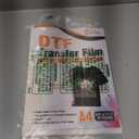 ColorSub DTF Transfer Film 30 Sheets A4 (8.3"x11.7") DTF Paper for Inkjet Printers, Double-Sided Matte Finish PET Transfer Paper Direct to T-Shirt
