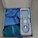 Baby Hair Clippers, Professional Quiet Hair Trimmer for Kids and Toddler, Waterproof & Rechargeable Cordless Hair Cutting Machine for Children, with LCD Display (Blue)