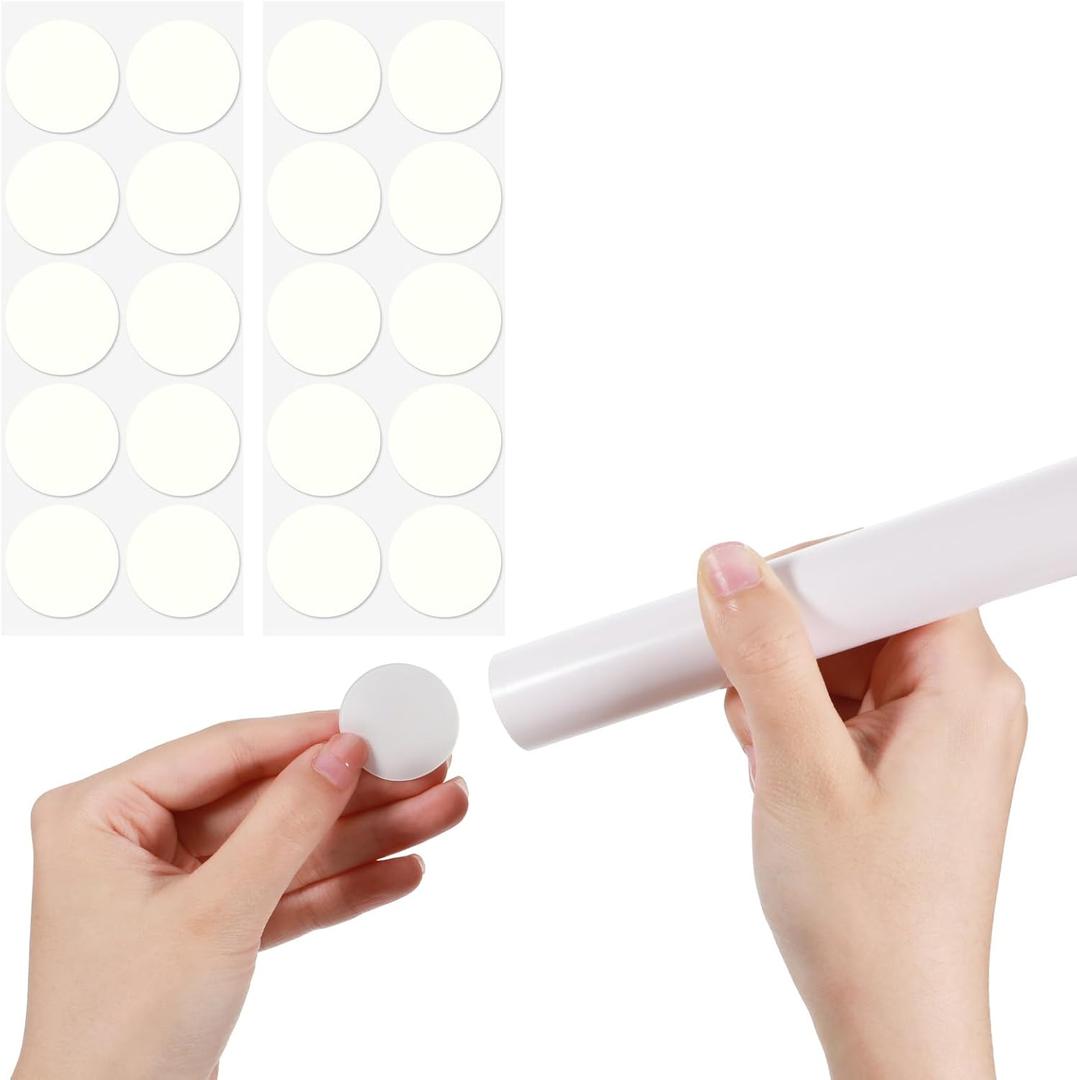 20 Pcs Taper Candle Adhesive Grips, Taper Candle Holder Candles Snugger Inserts and Small Candlestick Accessories for Christmas Wedding Holiday Party Supplies