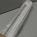 No Tools No Drill Cordless Roman Shades for Indoor Windows 100% Blackout, for Window Size 34" W 48" H White
