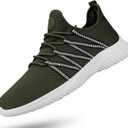 Feethit Mens Slip On Running Shoes Breathable Lightweight Comfortable Fashion Non Slip Sneakers for Men, 41