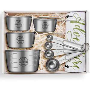 House Warming Gifts New Home,Housewarming Gifts New Home Gift Ideas,Best Housewarming Gifts 2025,Measuring Cups and Spoons Set Housewarming Gifts for Women,Couple,New Homeowner,Coworker,Friend
