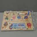 UMEREACT 2 in 1 Magnetic Color and Number Maze Double-Sided ABC Alphabet Puzzles Board Magnet Dinosaur Counting Maze Preschool Learning Montessori Education 3 4 5 Years Toys (Ice Cream, One Size)