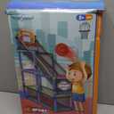 EagleStone Arcade Basketball Hoop Game Indoor, Ajustable Height Indoor Basketball Hoop with 4 Balls Storage Design for Kids,Perfect Sports Outdoor Play Toys for Kids Age 3 to 8 Years