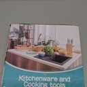 TeamFar Square Cake Pan with Lid (1 Pan & 1 Lid), 8 Inch Square Stainless Steel Baking Tray Cake Brownie Tin For Meal Prep Storage Transporting Food, Healthy & Sturdy, Dishwasher Safe (Silver)